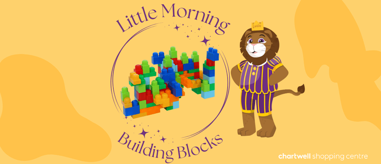 August Little Morning for Pre-Schoolers: BuildMe Up Blocks Fun!