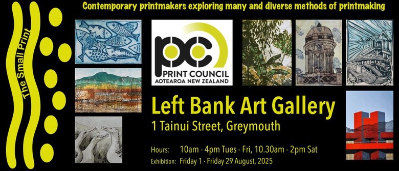 PCANZ Small Print Exhibition Series 2025 - 2026