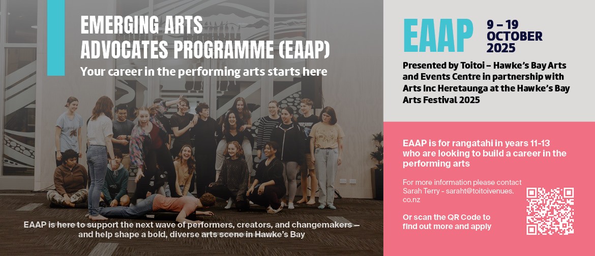 HBAF 2025 - The Emerging Arts Advocates Programme (EAAP) HBAF 2025 - The Emerging Arts Advocates Programme (EAAP)