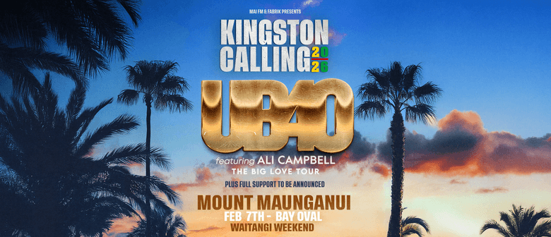 Kingston Calling ft. UB40 New Zealand Tour 2026