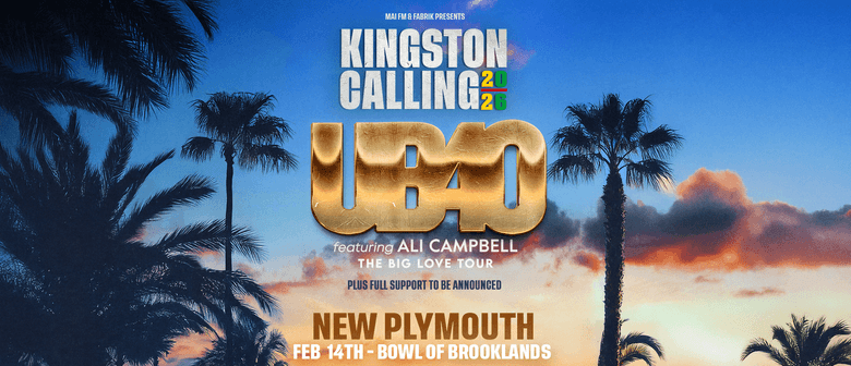 Kingston Calling ft. UB40 New Zealand Tour 2026