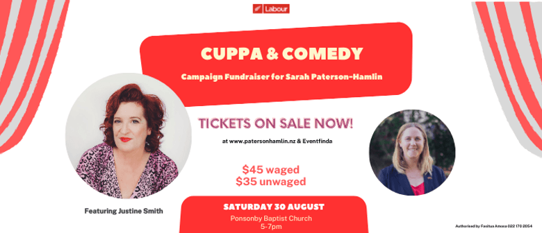 Cuppa & Comedy featuring Justine Smith - Campaign Fundraiser