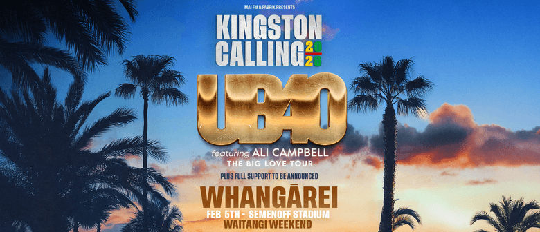 Kingston Calling ft. UB40 New Zealand Tour 2026