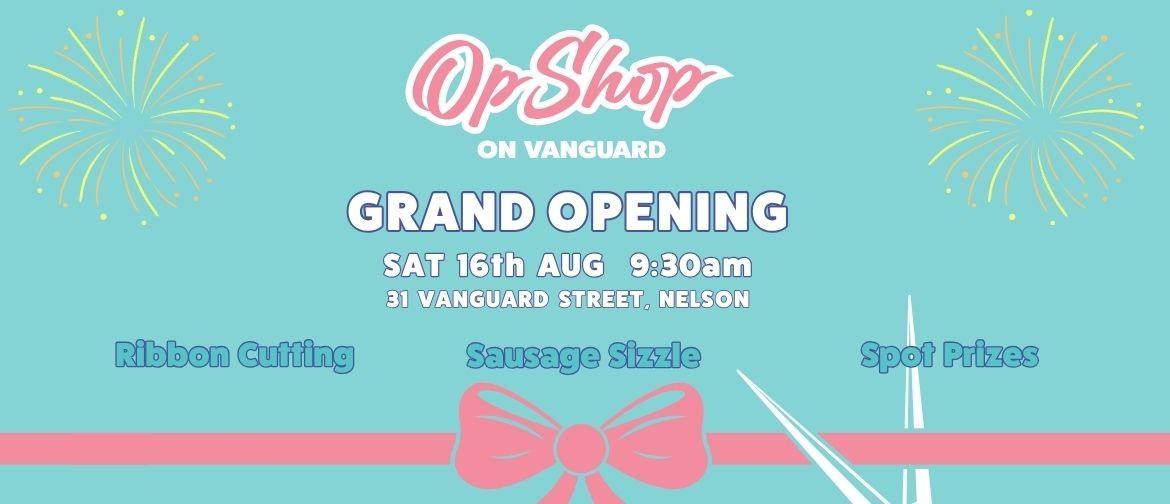 Op Shop on Vanguard - Grand Opening!