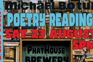Pub Poetry Reading - 'Bad Behaviour' Poetry With Michael Botur