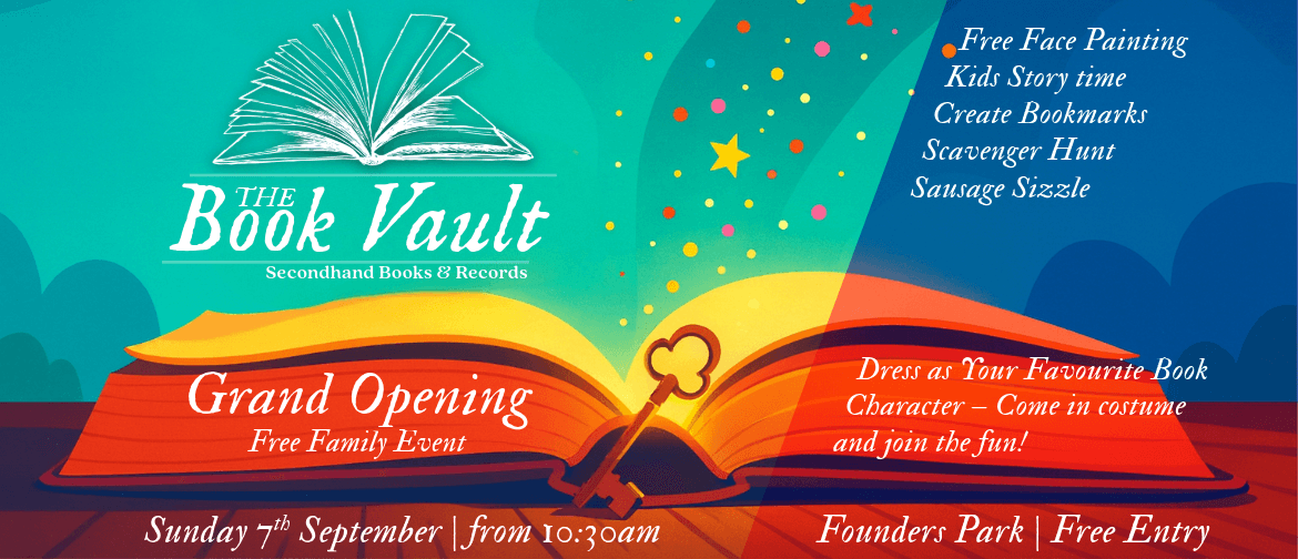 Grand Opening of The Book Vault
