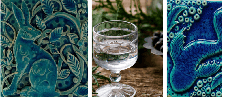 Gin and Clay Magical Blue Tile Workshop