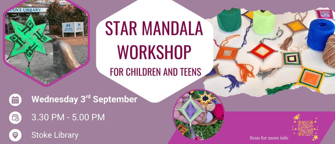 Star Mandala Workshop for Children and Teens