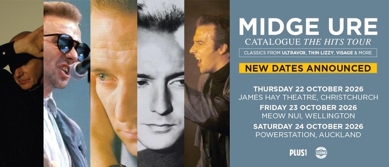 Midge Ure - Catalogue The Hits Tour
