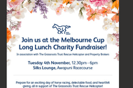 Grassroots Trust Rescue Helicopter Melbourne Cup Long Lunch 2025
