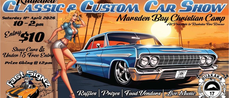 Ruakaka Classic And Custom Car Show