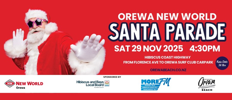 Orewa New World Santa Parade 2025