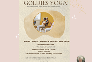 Goldies Yoga – Yoga for older bodies, wiser minds and kinder hearts.