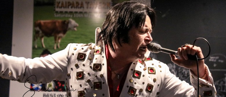 Jason Payn as Elvis!