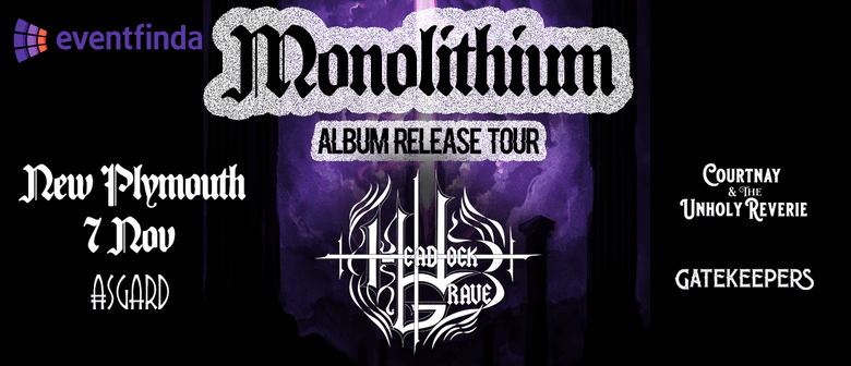 Head Lock Grave presents: Monolithium release show 