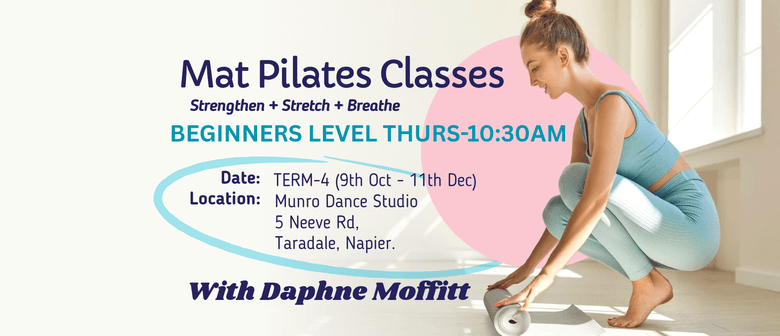 Mat Pilates Beginners Level Course Term 4 (Thursday)