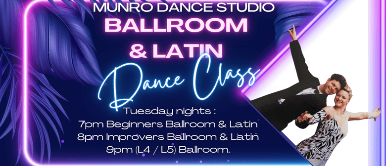 Beginners Ballroom & Latin 8 Week Course Oct/Nov 2025