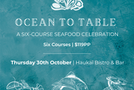 Ocean to Table – A Six Course Seafood Celebration