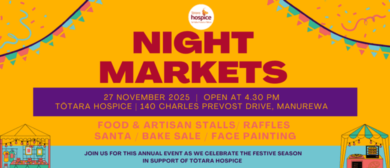 Tōtara Hospice Christmas Night Markets