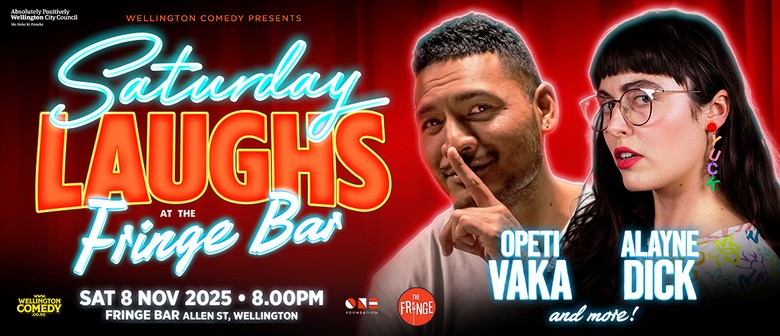 Saturday Laughs with Opeti Vaka and Alayne Dick