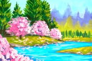 Paint and Wine Night in Havelock North - A Spring Walk