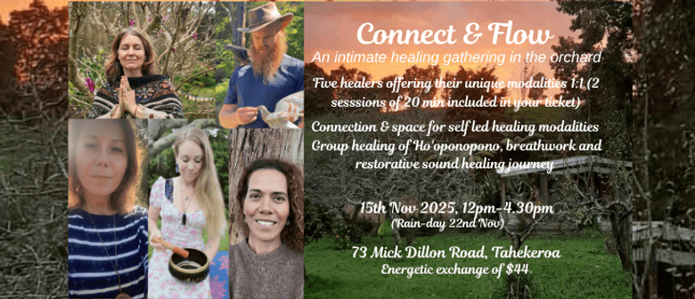 Connect & Flow Day - An Intimate Healing Gathering in the Orchard