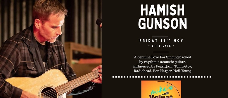 Hamish Gunson at Mike's Velvet Lounge