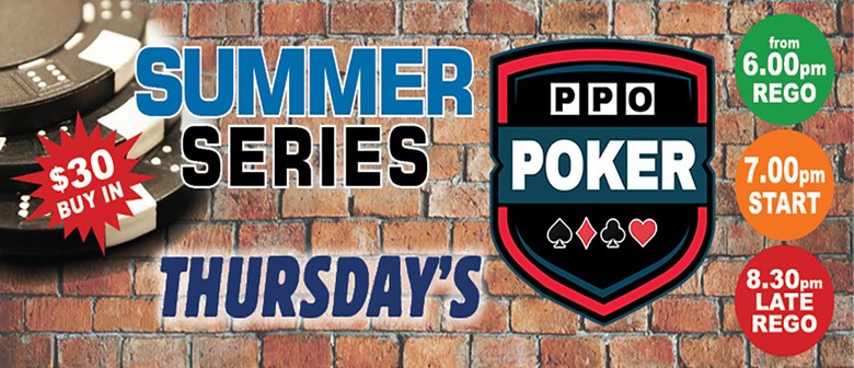 Thursday Night Poker &ndash; Texas Hold'em: POSTPONED