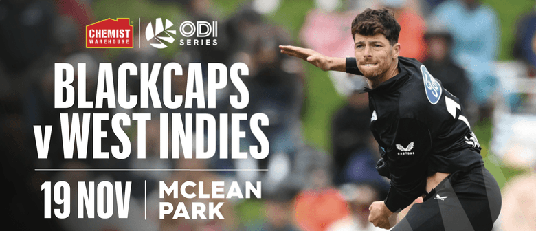 BLACKCAPS One-Day International v West Indies in Napier