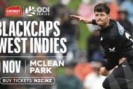 BLACKCAPS One-Day International v West Indies in Napier