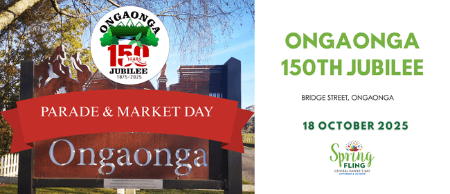 Ongaonga 150th Jubilee Celebrations
