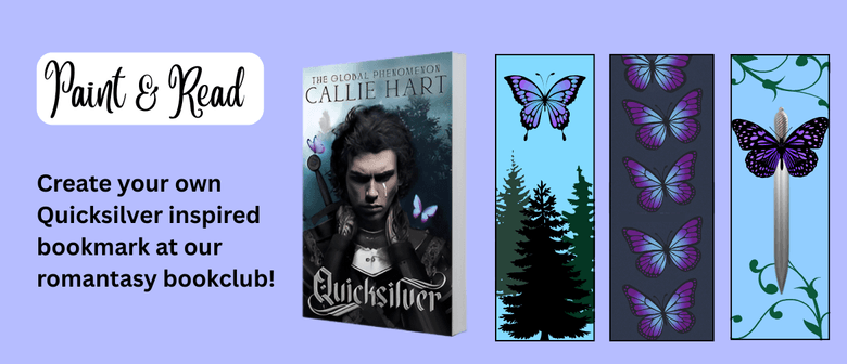 Romantasy Book Club: Paint Your Own Quicksilver Bookmark: CANCELLED