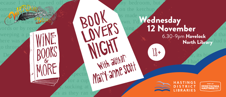 Wine, Books and More Book Lovers Night 2025