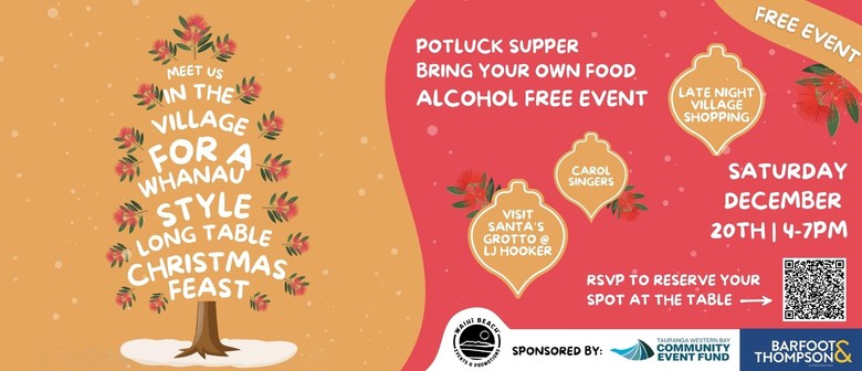 Waihī Beach Christmas in the Village, Community Christmas Dinner (BYO