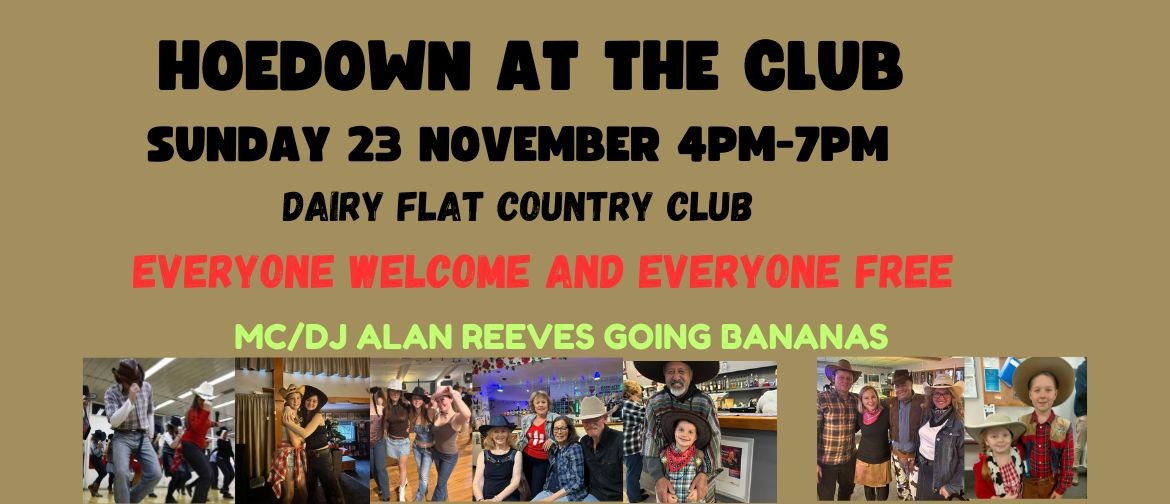 Hoedown at the Club - Auckland - Eventfinda