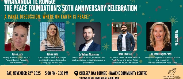 The Peace Foundation's 50th Anniversary Celebration!