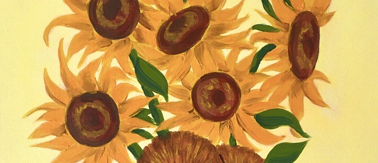 Paint and Wine Night in Blenheim - Van Gogh Sunflowers