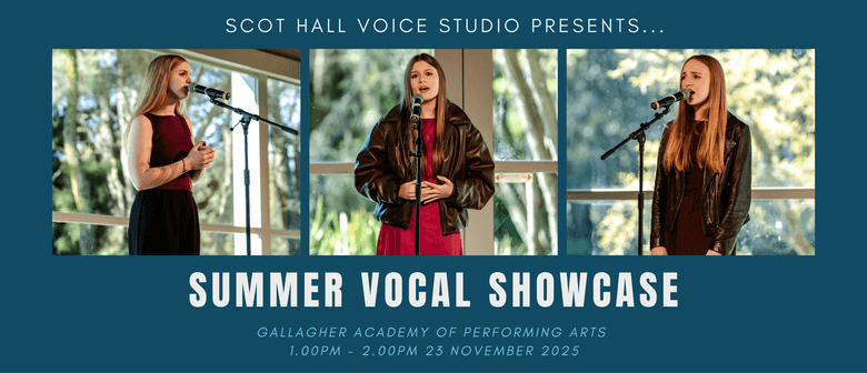 Scot Hall Voice Studio Summer Vocal Showcase