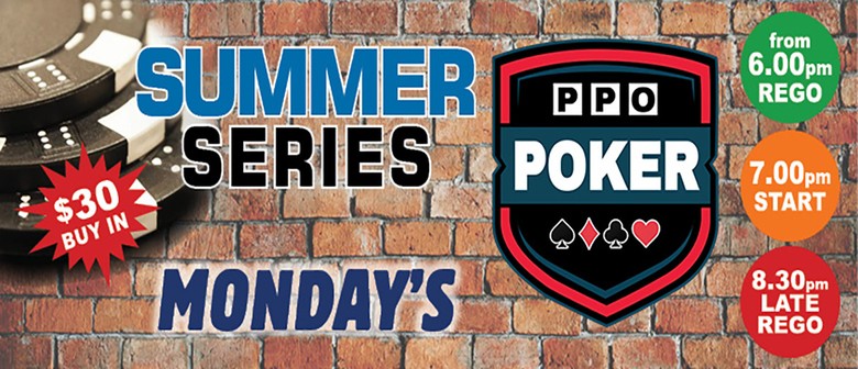 Monday Night Poker&ndash;Texas Hold'em