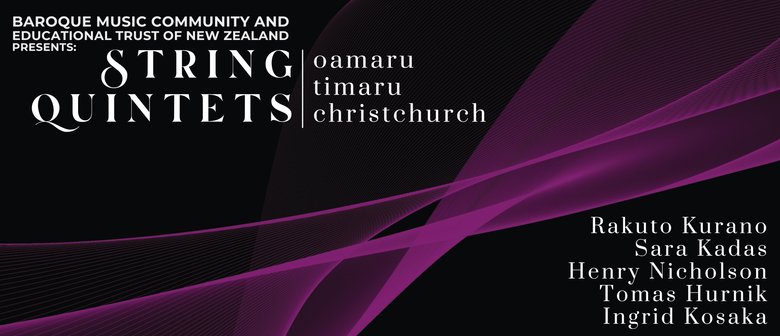 String Quintets with Two Cellos Concert Tour