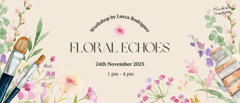 Art Class With Lucca Rodriguez: Floral Echoes