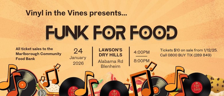 Vinyl in the Vines - Funk for Food