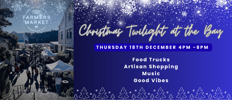 Christmas Twilight Market at Catalina Bay