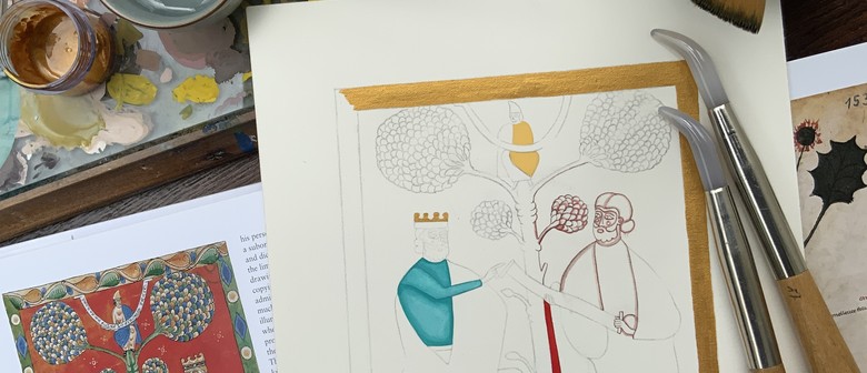 Workshop: Modern-Medieval Illumination Guided By Artist Kushana Bush