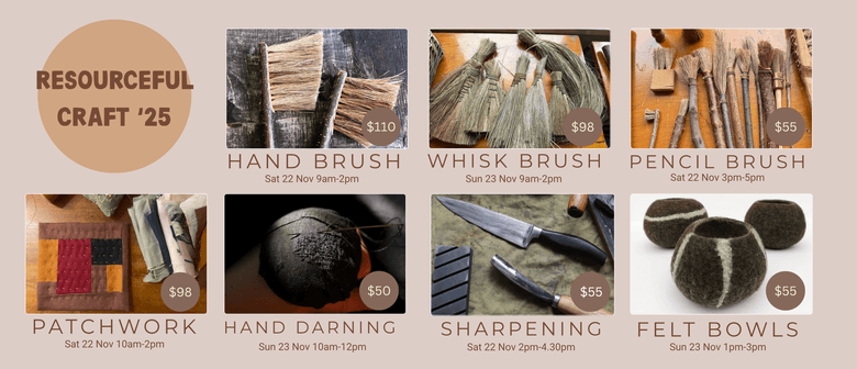 Resourceful Craft Workshop Weekend