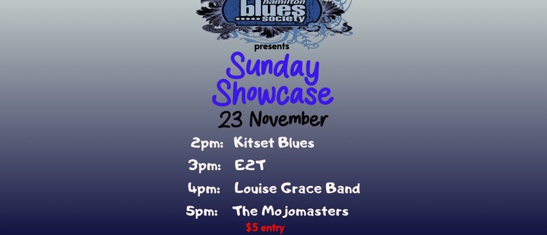 Hamilton Blues Society NZ, Sunday Showcase