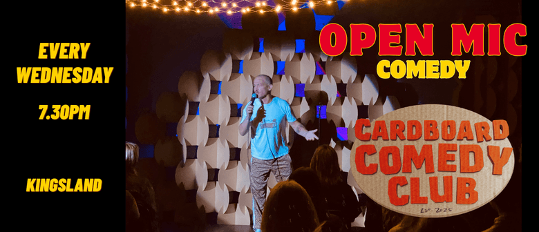Sitting Room Only! Open Mic Comedy - Wednesday