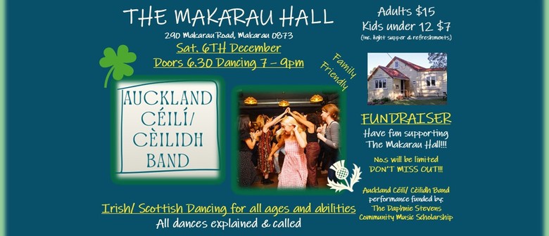 Auckland Céilí/Cèilidh Band - Makarau Hall Fundraiser!