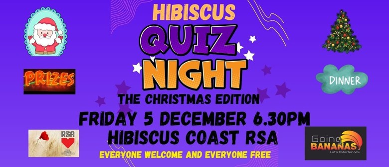 Hibiscus Coast Quiz Night