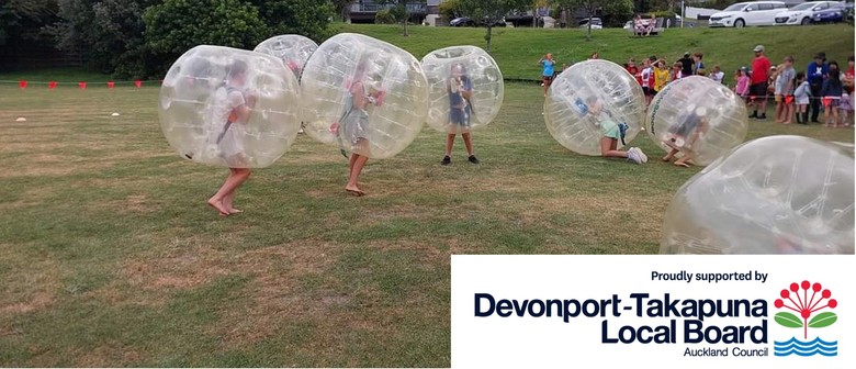 Kiwi Bubble Soccer - Sunnynook Park 
